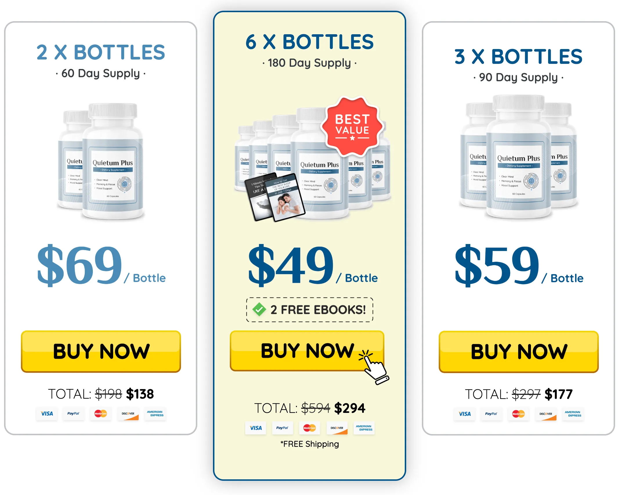 Quietum-Plus-Pricing